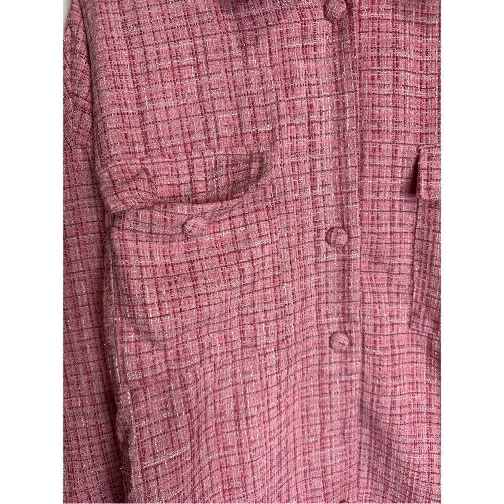 Rose Pink Tweed Short Set - Picture 6 of 10
